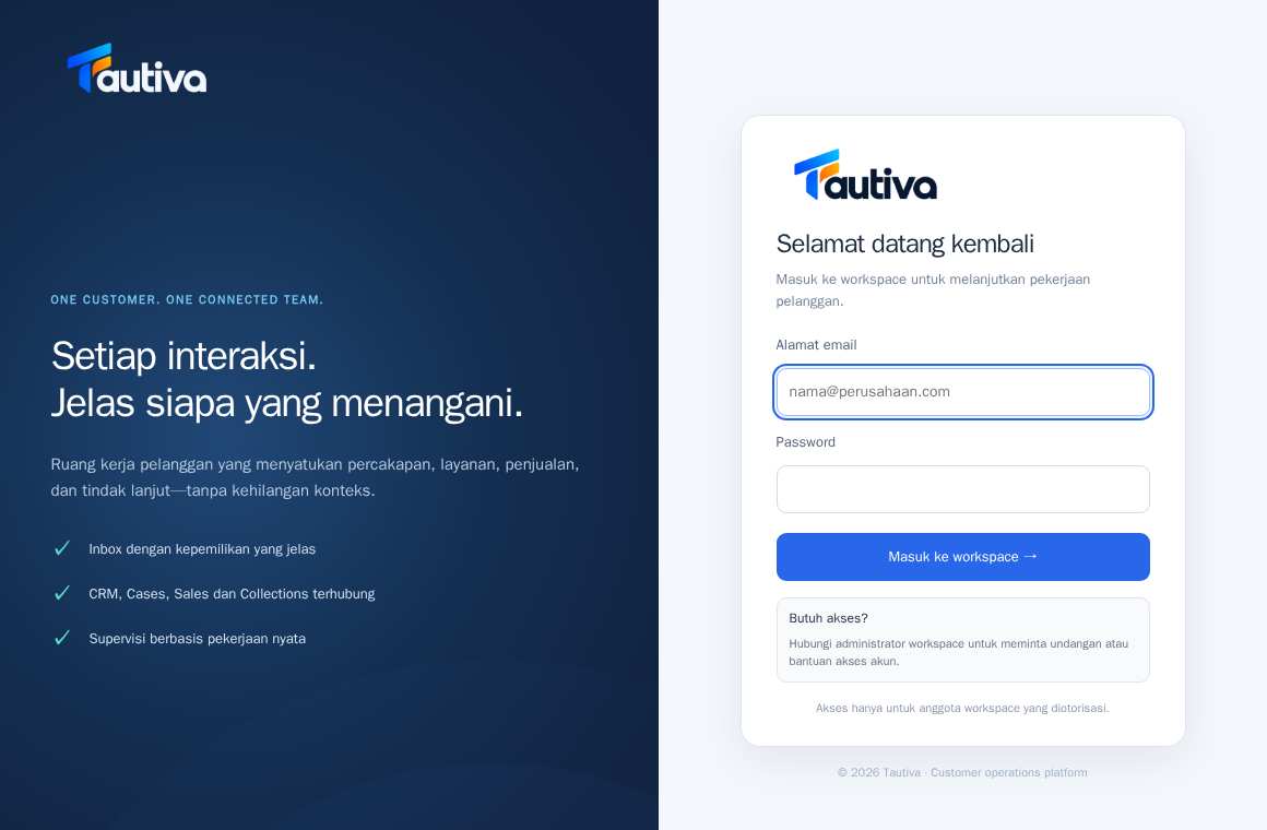 Tampilan nyata halaman Masalah umum & istilah di Tautiva, direkam 13 Oktober 2026.